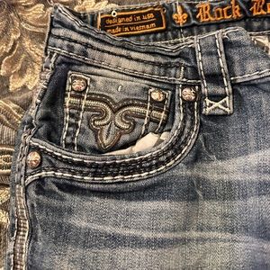 Rock revival men’s jeans 34x32
